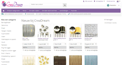 Desktop Screenshot of creadream.nl